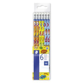 Staedtler Comic Range Blyanter m. visk 6 stk.